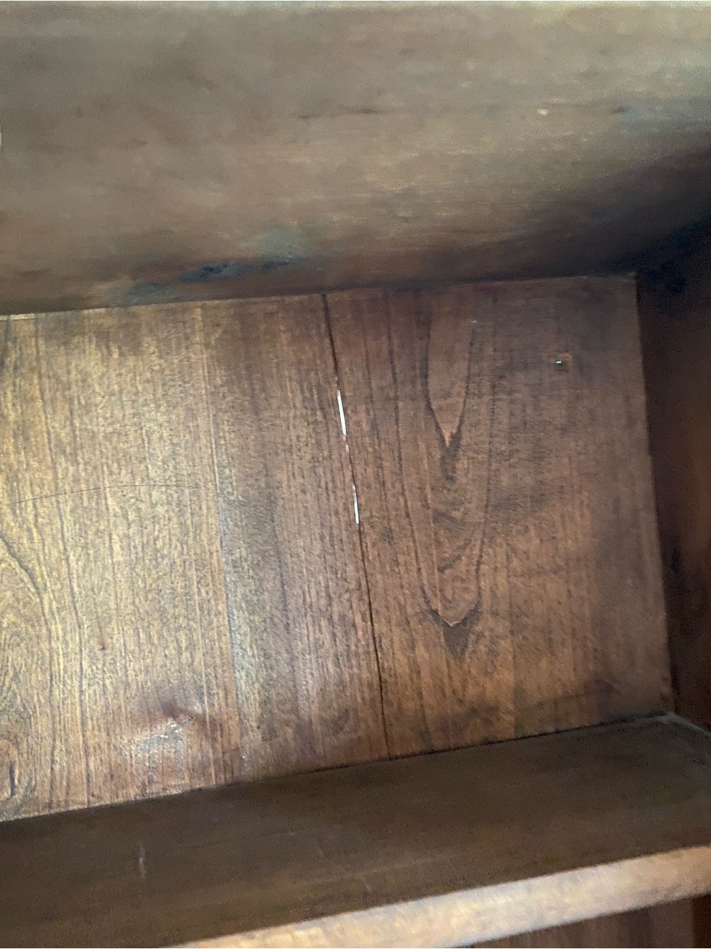 Primitive Wooden Drawer Wall Box Trinket Shelf - Picture 7 of 7